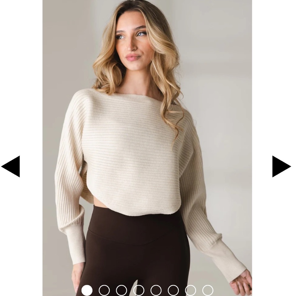 Vitality Ember Crop Sweater